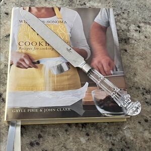 Waterford knife & Williams Sonoma cookbook